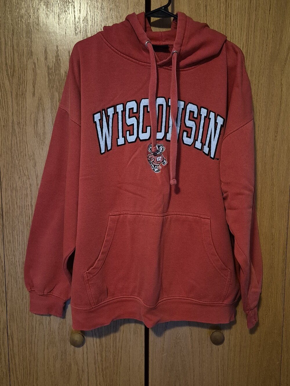 Wisconsin Badgers Red Hoodie Sweatshirt - 2XL